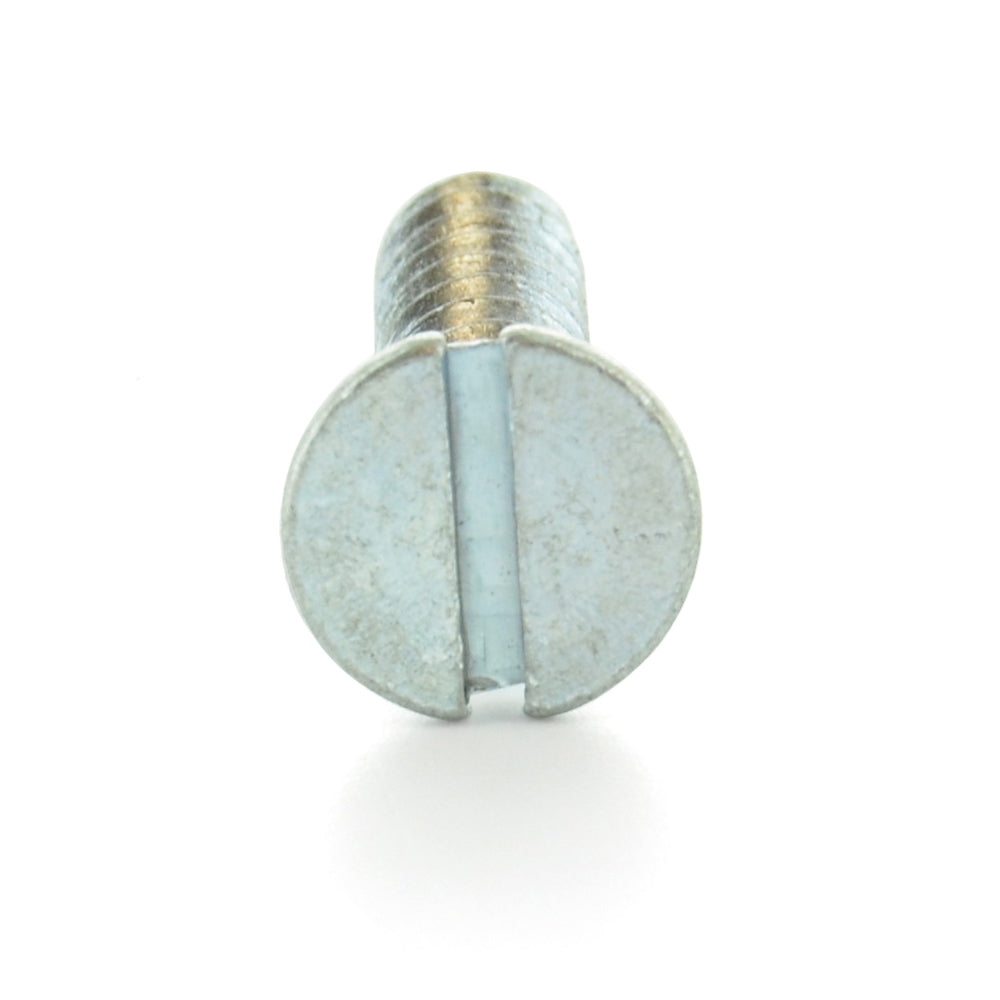 #6-18 x 1 Inch Zinc Plated Low Carbon Steel Flat - Countersunk Head Type-A Self-Tapping Sheet Metal Screw