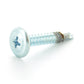 #8-18 x 1-1/4 Inch Zinc Plated Steel #2 Point Modified Truss Head Self-Drilling Tek Screw