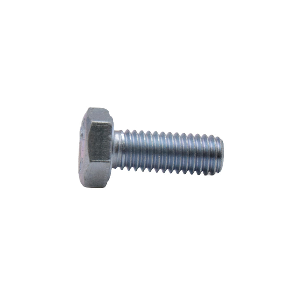 M8 x 1.25 x 16 mm Coarse Class 10.9 Zinc Plated Steel Hex Head Cap Screw