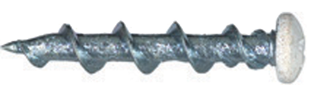 3/16 Inch x 1-1/4 Inch Chrome Plated Concrete Screws Wall-Dogâ„¢ Anchor - 100 Per Box