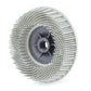 4-1/2 Inch x 5/8-11 Scotch-Briteâ„¢ Bristle Disc Grade 120 Ceramic Abrasive Grain White