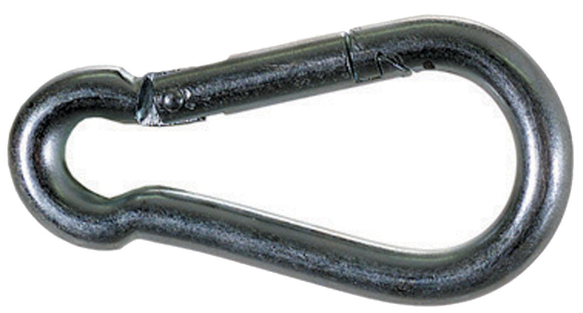 5/16 Inch x 3-1/8 Inch Zinc Plated Steel Chain Connector Spring Clip