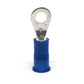 16-14 Gauge Nylon Insulated Ring Terminal Blue #8 Stud