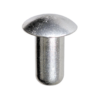 3/16 Inch Dia x 5/8 Inch Hard Alloy Aluminum Universal Head Solid Rivet
