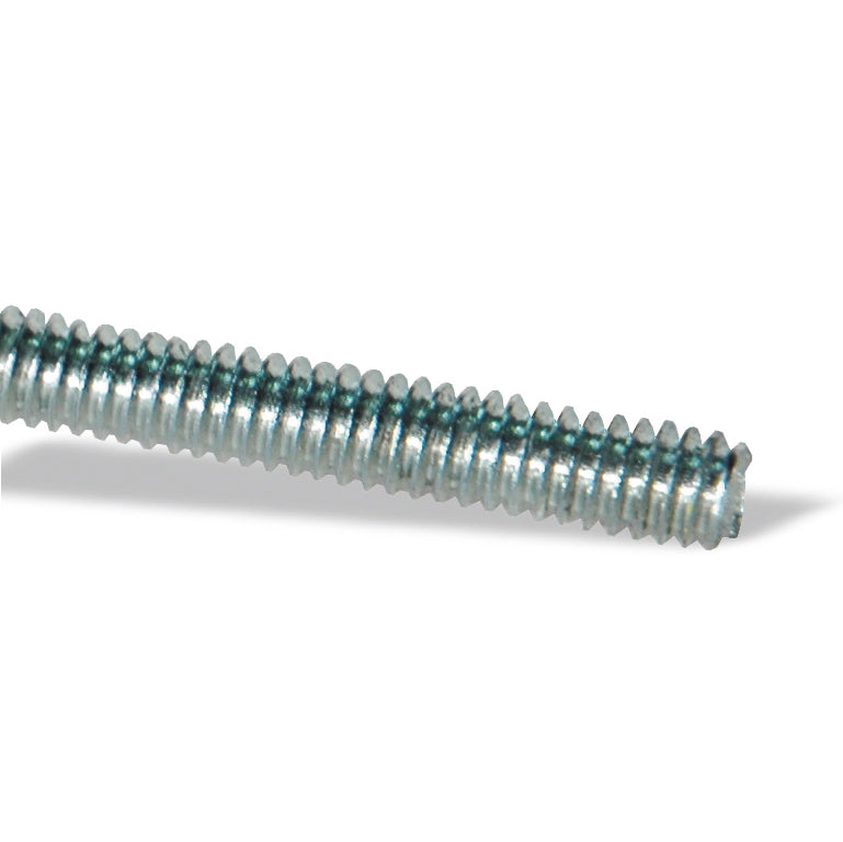 3/8-24 x 3 Feet Fine Zinc Plated A307 Grade A Threaded Rod