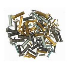 Grade 8 Hex Head Cap Screw Assortment - Coarse and Fine Thread Yellow Zinc Without Bin