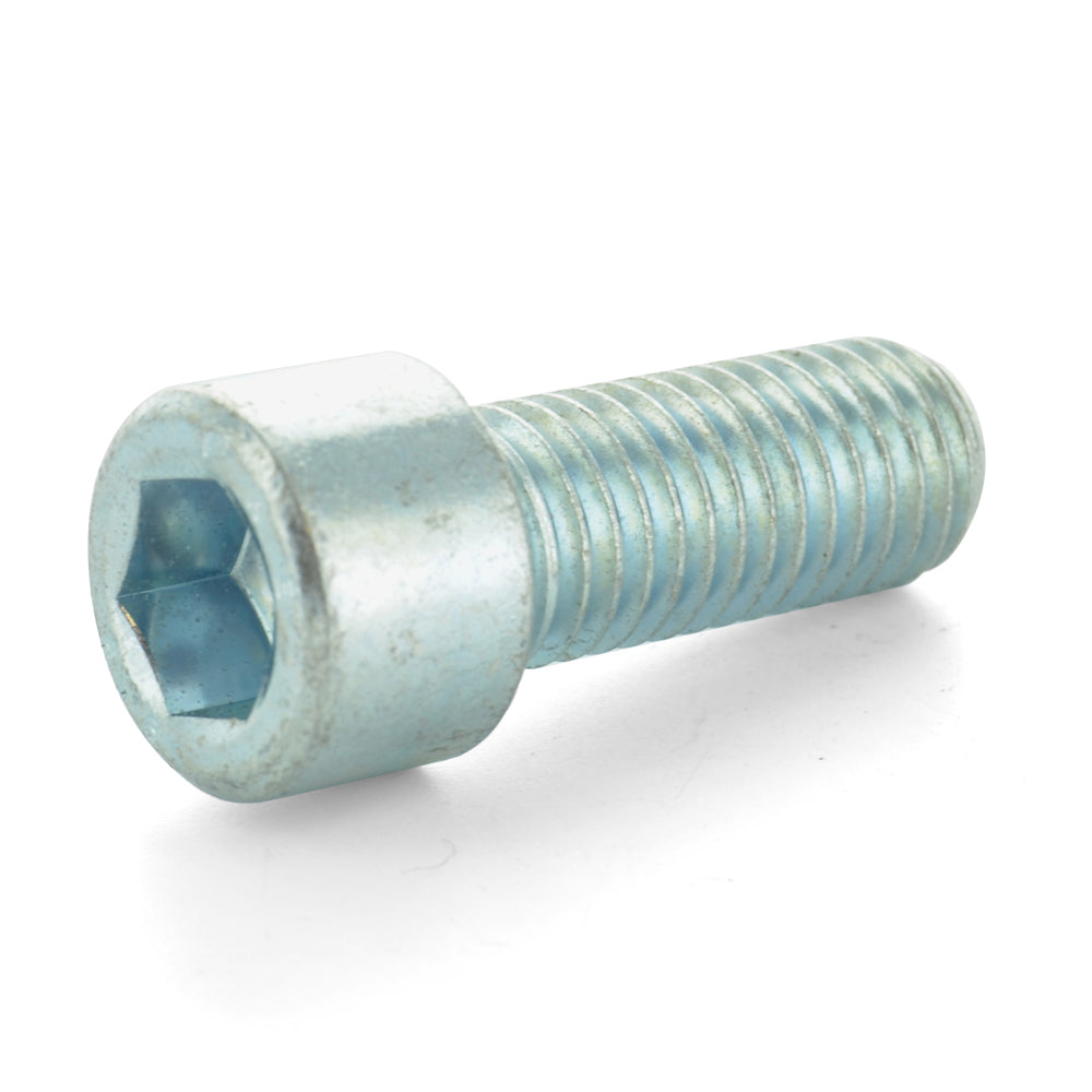 M4 x 0.7 x 6 mm Coarse Clear Zinc Alloy Steel Socket Cap Screw