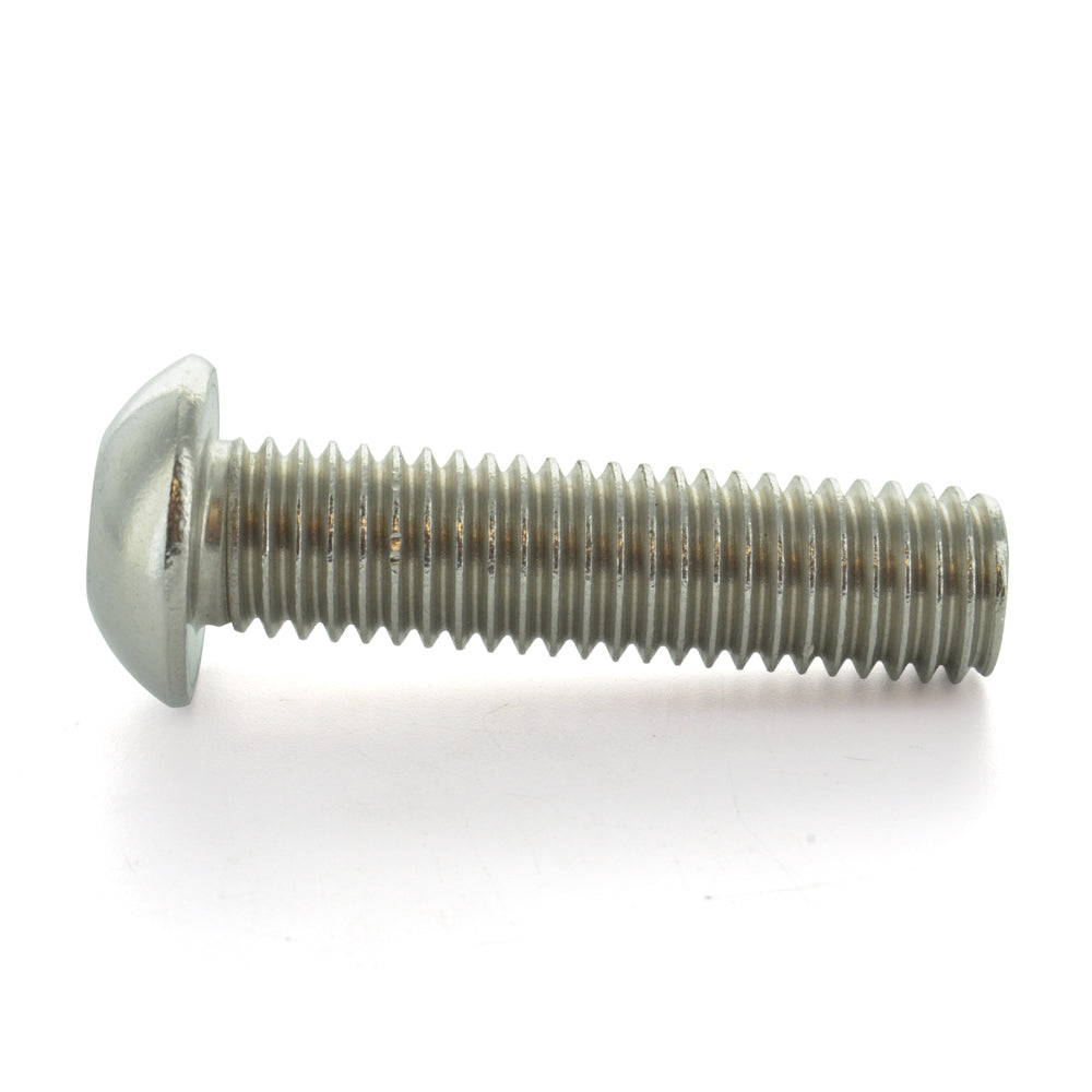 5/16-18 x 7/8 Inch Coarse Plain 18-8 (A2) Stainless Steel Button Head Socket Cap Screw