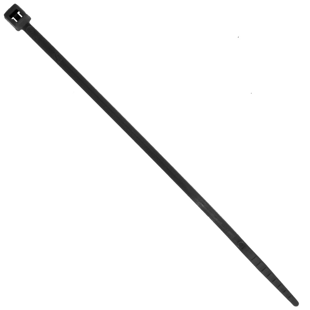 8 Inch 18 Lb Premium Wire Tie Black
