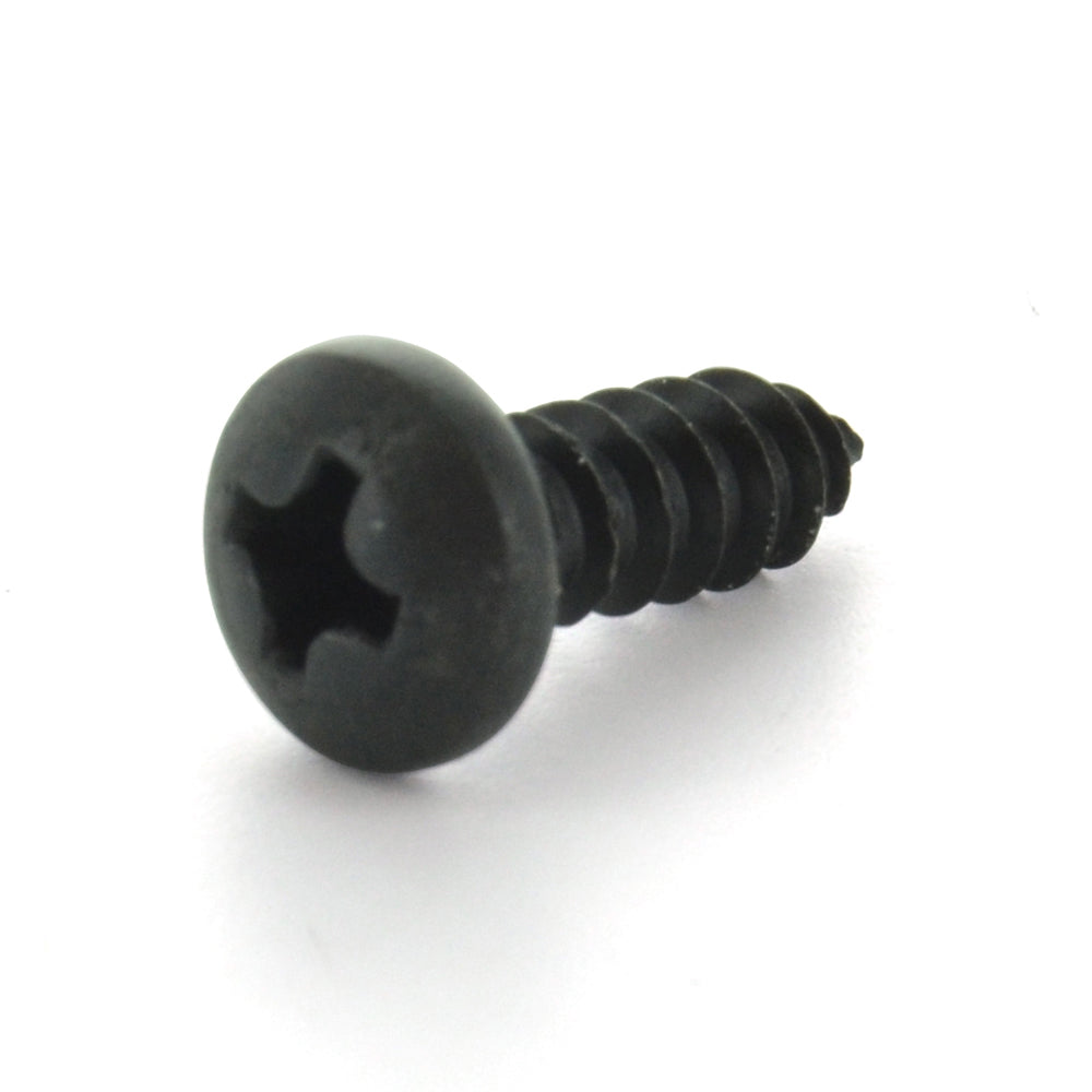 #6 x 3/8 Inch Black Oxide Alloy Steel Pan Head Type-Ab Self-Tapping Sheet Metal Screw