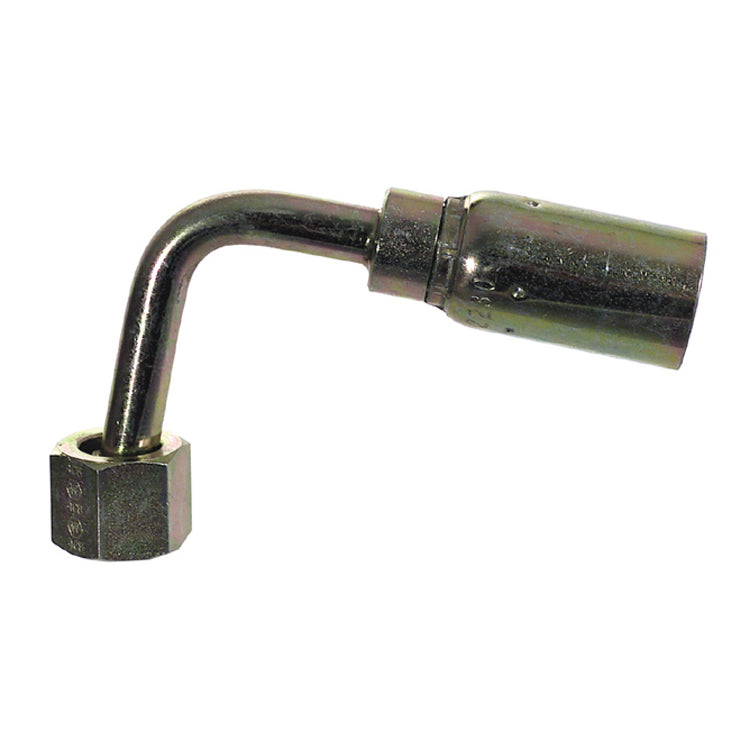 Female O-Ring Face-Seal Swivel 90� Long Drop Elbow 5/8 Inch X 5/8 Inch Tube
