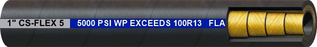 Hydraulic 1/2 Inch Id x 0.905 Inch OD Extreme Pressure Hose - Sold Per Foot