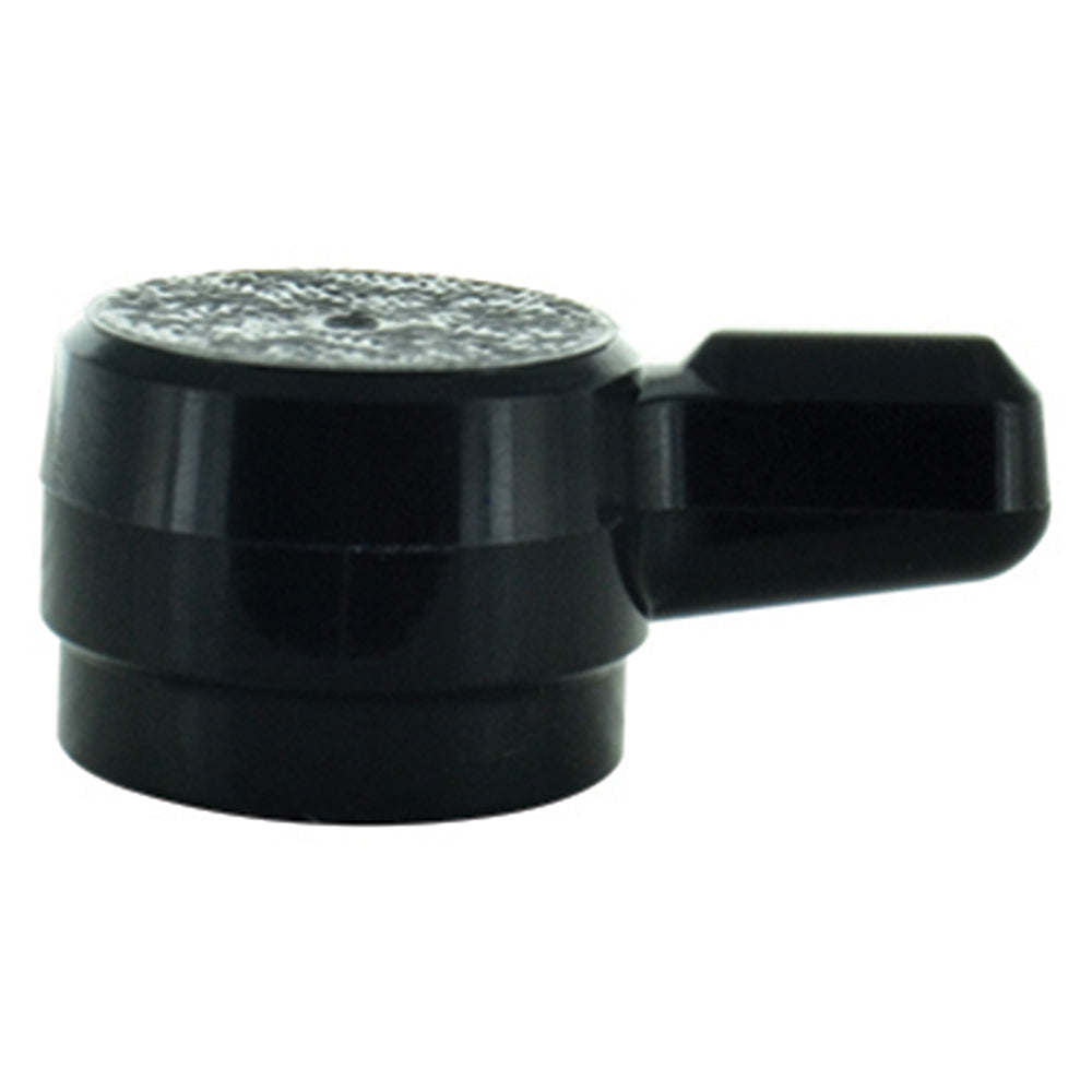Black "L" Shaped Thumb Screw Knob - 1/4 Inch (11/16 Inch Diameter)
