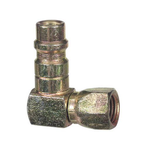 13 mm x 7/16-20 Blue Low Side 90 Degree Adapter