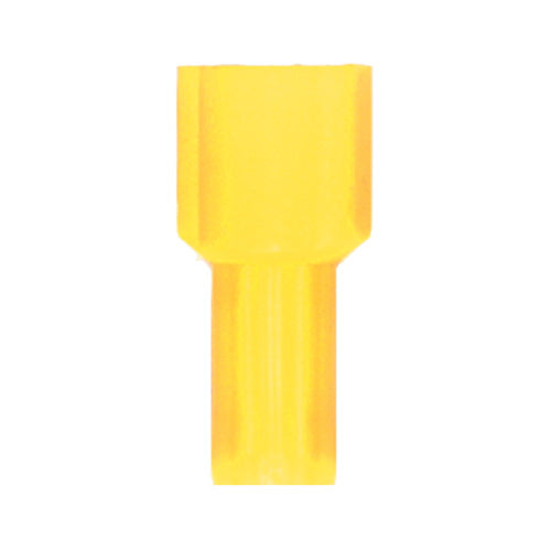 12-10 Awg 0.250 Inch x 0.032 Inch Tab Red Nylon Insulated Fully Insulated Push-On Male Disconnect