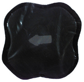 4-1/2 Inch Black/Blue Poly Back Ag4 Bias 2-Ply Patch