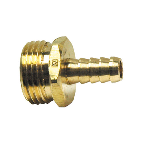 5/8 Inch x 3/4 Inch Lead Free Brass Garden Hose Barb