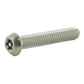 1/4-20 x 1-1/2 Inch Stainless Steel Torx Pin Button Head Tamper Resistant Machine Screw