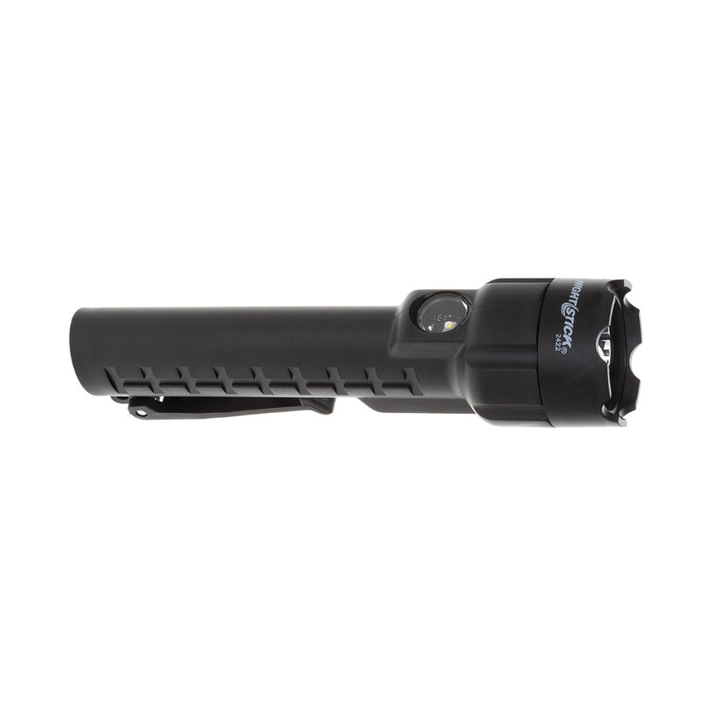 Night Stick Dual-Light Cree Led Flashlight With Dual Magnets - Black