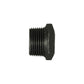 1/4" X 1/8" Schedule 40 Threaded Black Malleable Iron Hex Bushing