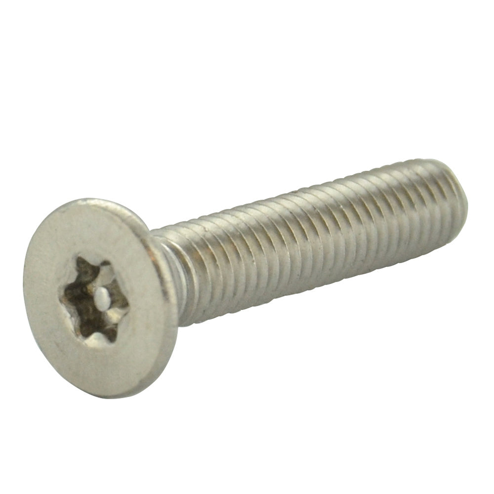 1/4-20 x 11/4 Inch Stainless Steel Torx Pin Flat Head Resistant Machine Screw