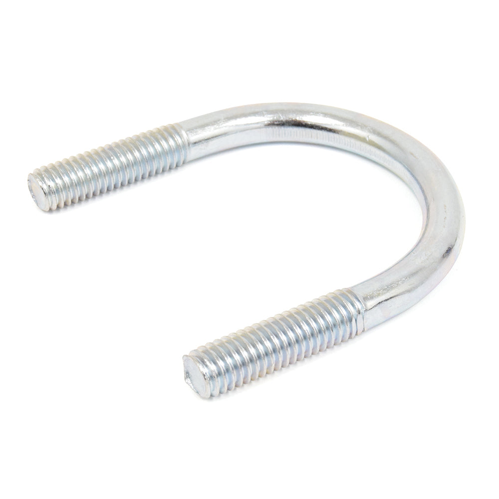 1/2-13 x 5-5/8 Inch x 7-1/4 Inch Zinc Plated Low Carbon Steel U-Bolt