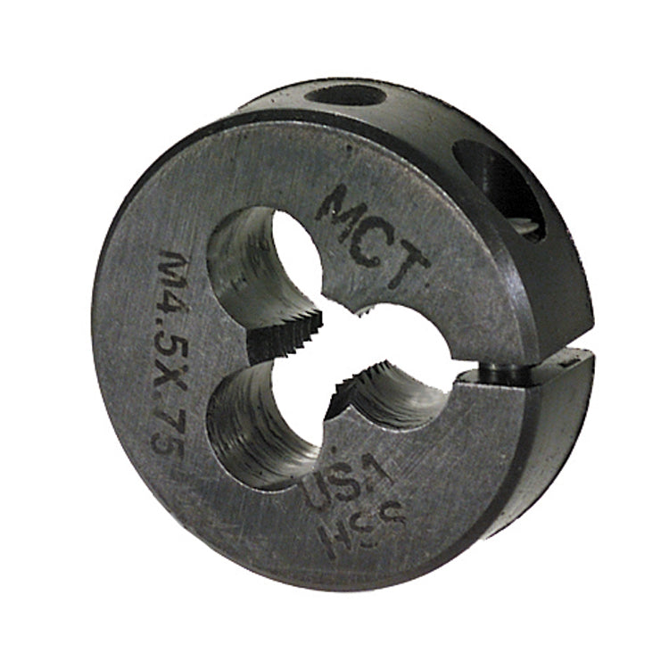 M8 x 1.25 x 1 Inch High Speed Steel Round Adjustable Die