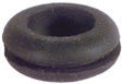 3/8 Inch Id x 1-1/4 Inch Od x 1/4 Inch Black Sbr Stock Rubber Grommet