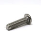 #10-24 x 2 Inch Stainless Steel One-Way Round Head Machine Screw