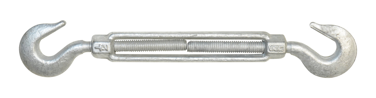 1/4X4 Hook & Hook Turnbuckle Galvanized - Clearance