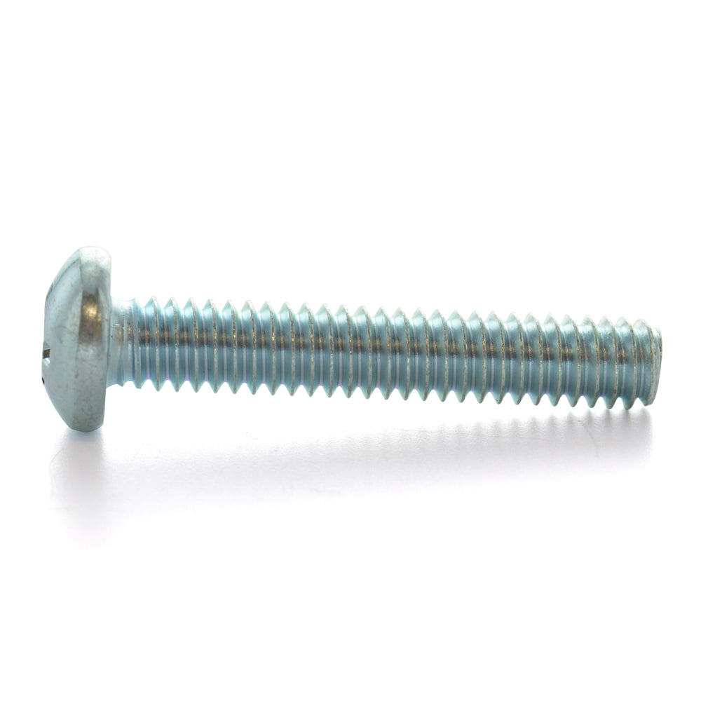 #12-24 x 1-1/2 Inch Coarse Zinc Plated Steel #3 Phillips Drive Flat Countersunk Head Machine Screw