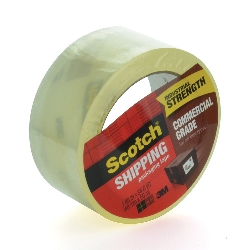 2" x 180' 3M Scotch Packaging Tape 3750 Clear