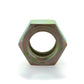 1/4-28 Fine Yellow Zinc Grade 8 Finished Hex Nut