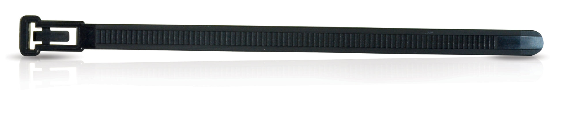 50/PC 14-1/2"BLK WIRE TIE RLS