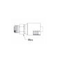 1 inch Hose x  1-7/16X1 2 O-Ring Face Seal Male Rigid