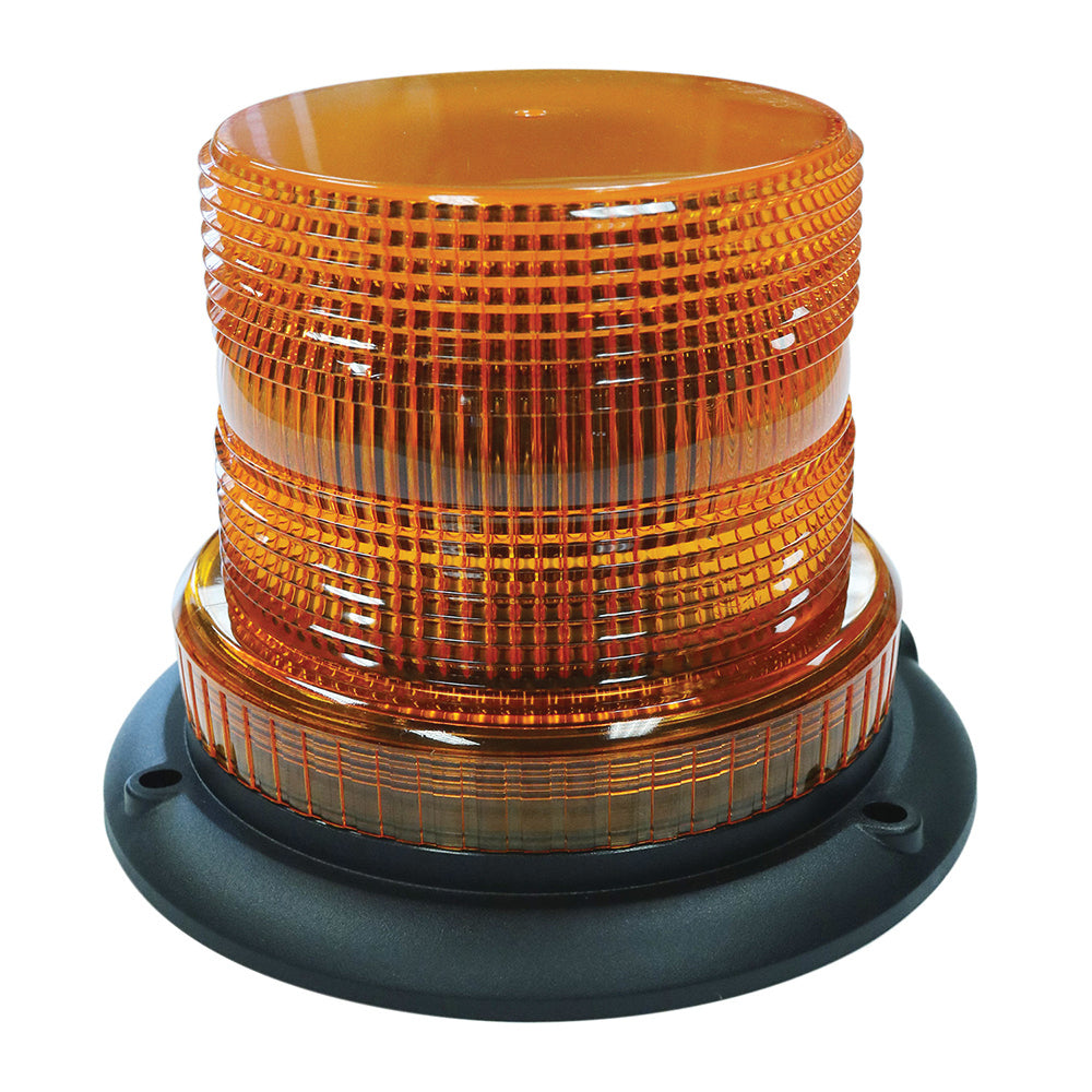 Amber LED Micro-Strobe Light Magnetic with 24 inch Lighter Socket Plug