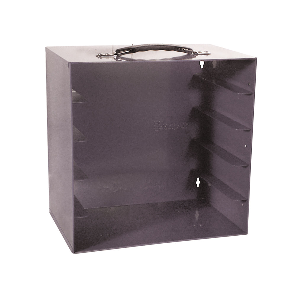 Gray Rack 5 Slots for Large Plastic Boxes