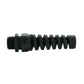 3/4 Inch NPT Threads Liquid Tight- Non-Metallic Pigtail Spiral Strain Relief Cable Cord Protector With Nut - Clearance