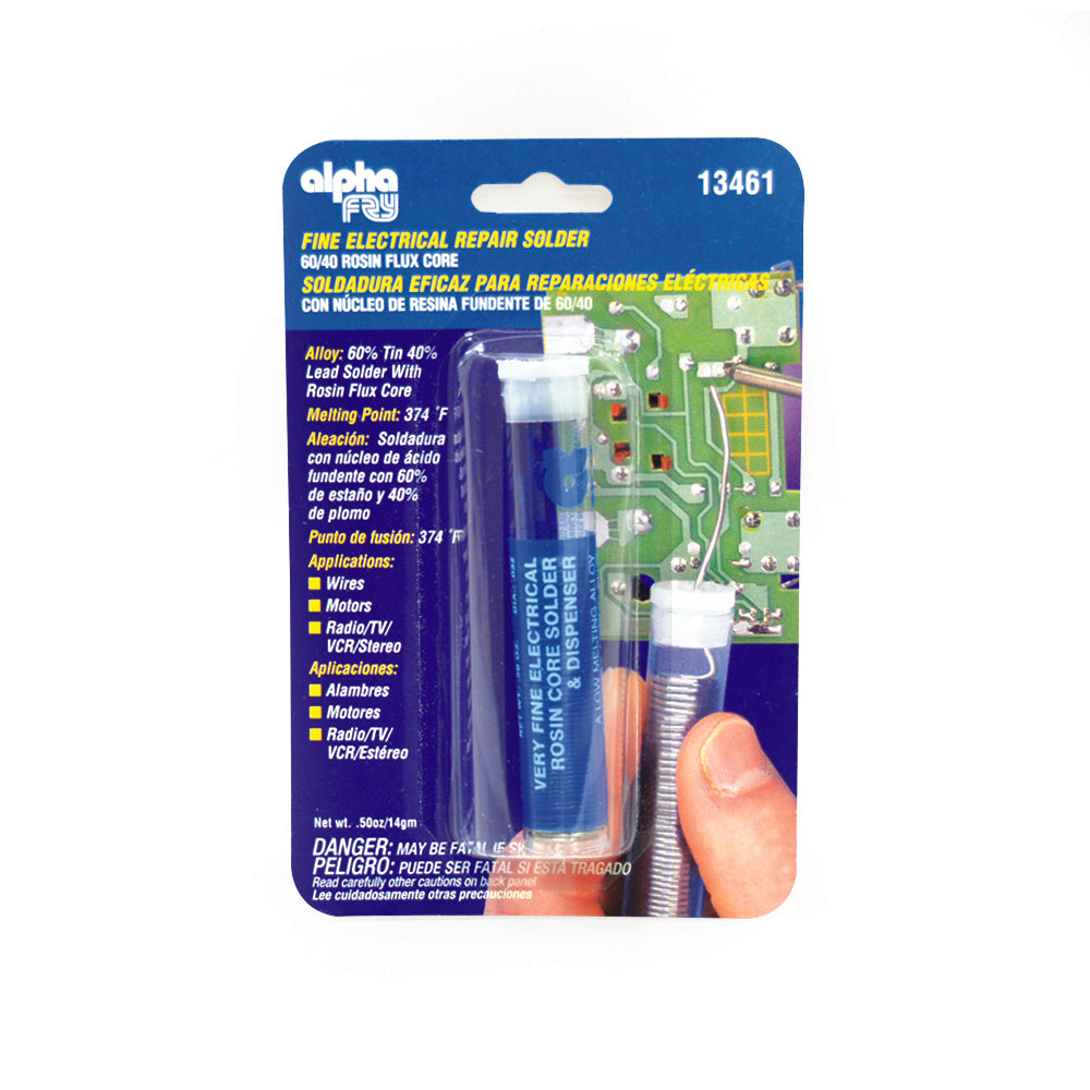 1/32 Inch Pocket-Pak Rosin Core Solder 60% Tin / 40% Lead