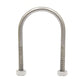 1/4-20 x 1-1/4 Inch x 2-1/4 Inch 304 Stainless Steel U-Bolt With 2 Nuts