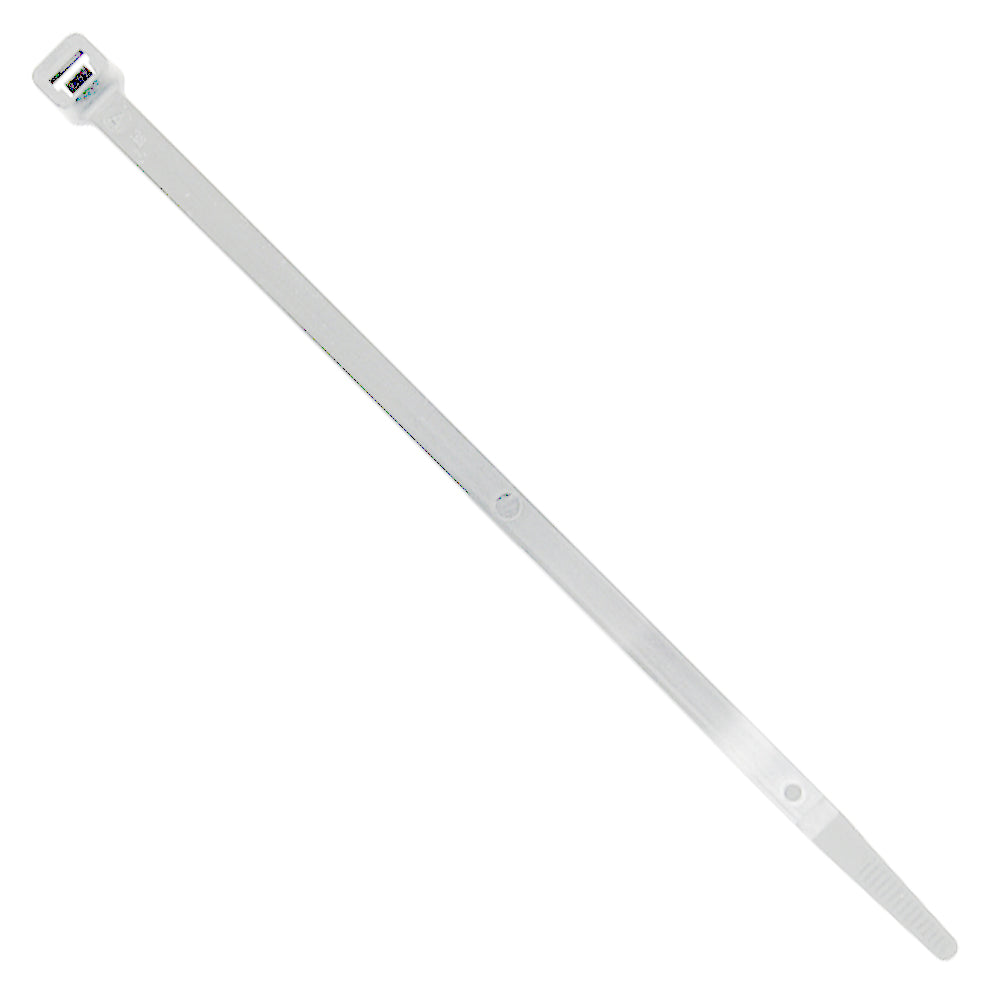 15-1/4 Inch 120 Lb Premium Lashing Wire Tie White