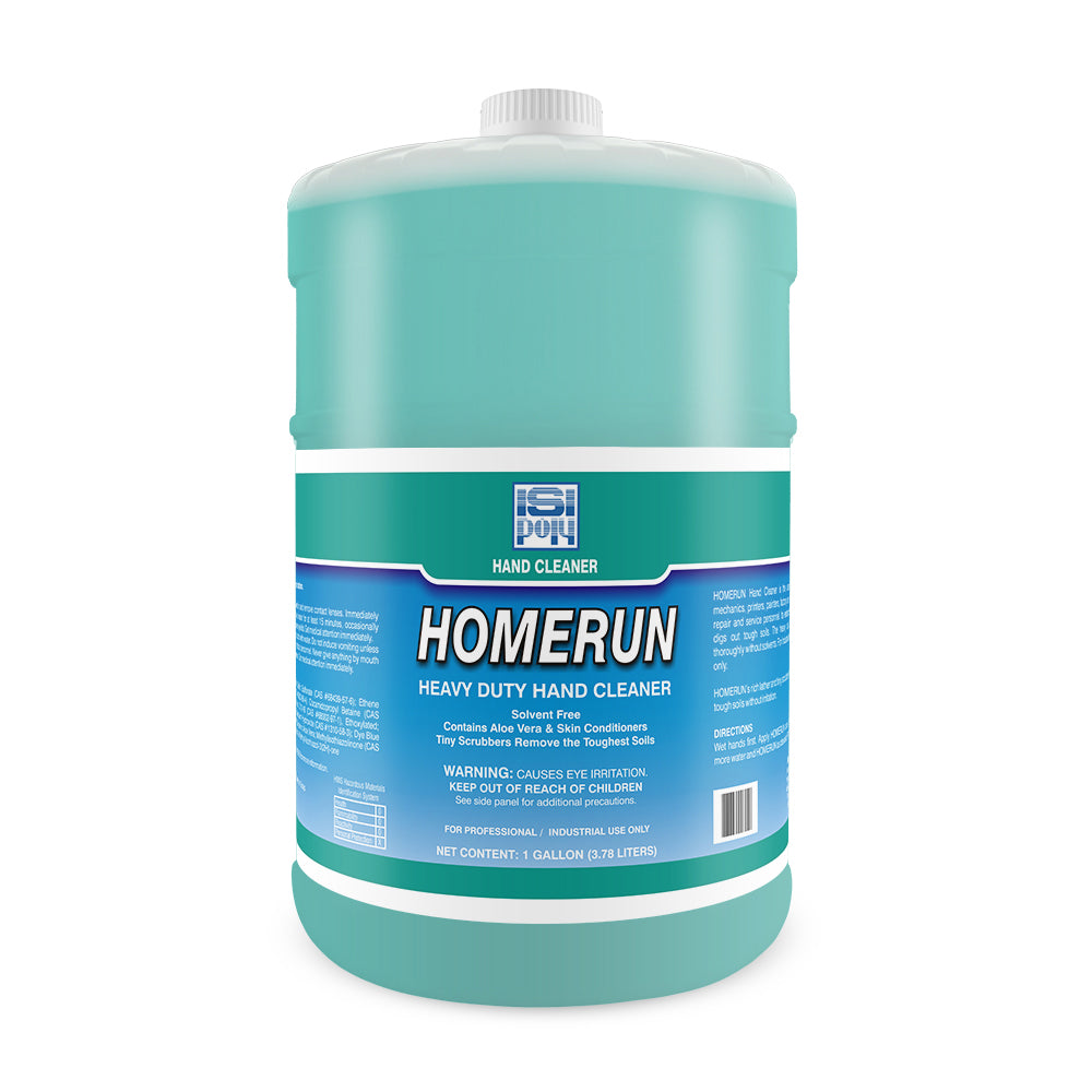 ISI-Poly Homerun Heavy-Duty Hand Cleaner with Dispenser - 1 Gallon - Pack of 12