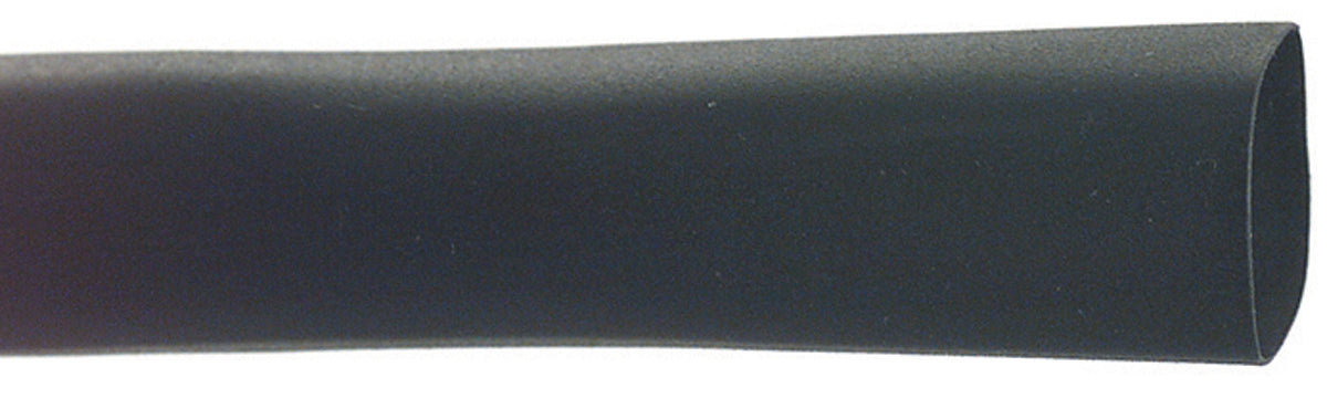 3/4 Inch x 6 Inch Black Polyolefin Thin Wall Heat Shrink Tubing