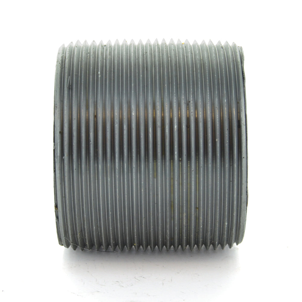 1/8" X 2-1/2" Schedule 40 Male NPT Black Welded Steel Pipe Nipple