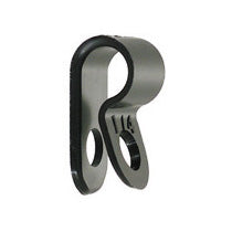 1/4 Inch X 10 White Nylon Cable Clamp
