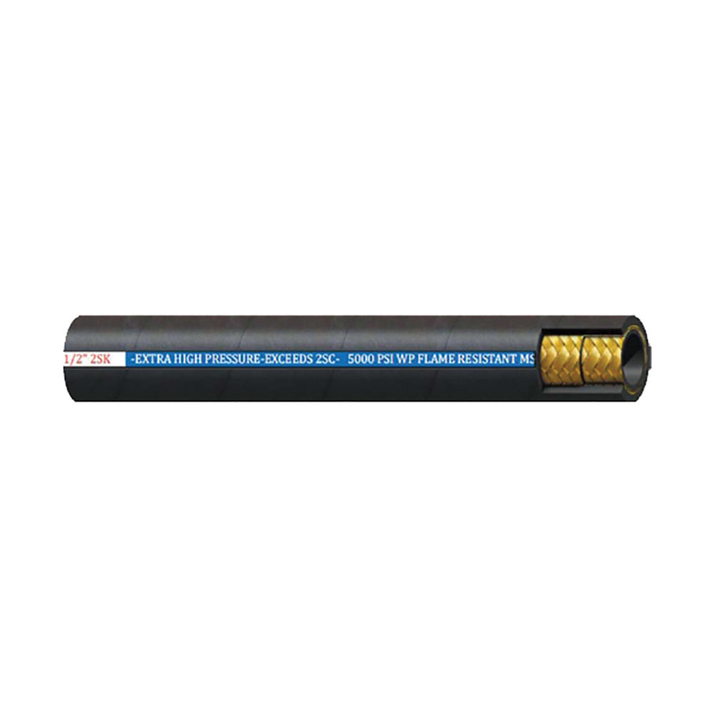 Hydraulic 3/4 Inch Id x 1.155 Inch OD Extreme Pressure Hydraulic Hose - Sold Per Foot