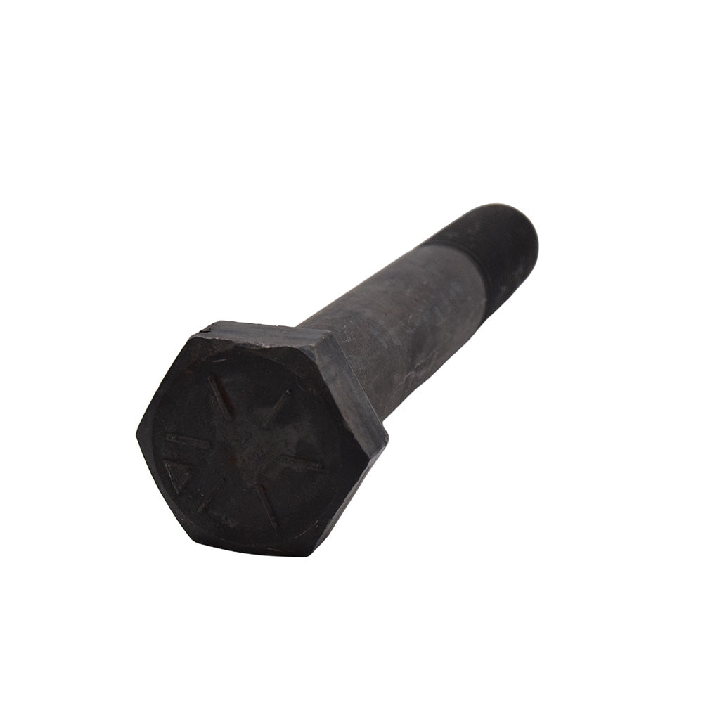 1/2-13 x 4-1/2 Inch Coarse Grade 8 Zinc Plated Steel Hex Head Cap Screw