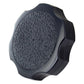 Black Rosette Thumb Screw Knob - 3/8 Inch (1-1/2 Inch Diameter)