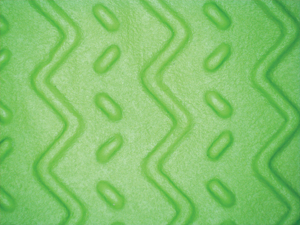 Panther-Guard Bio-D Nitrile Powder-Free Industrial Green 6-Mil Wave Texture Disposable Gloves Small
