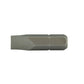 Slotted Drive 1/4 Inch Hex Shank #4-5 Tip 1 Inch Length Steel Insert Bit